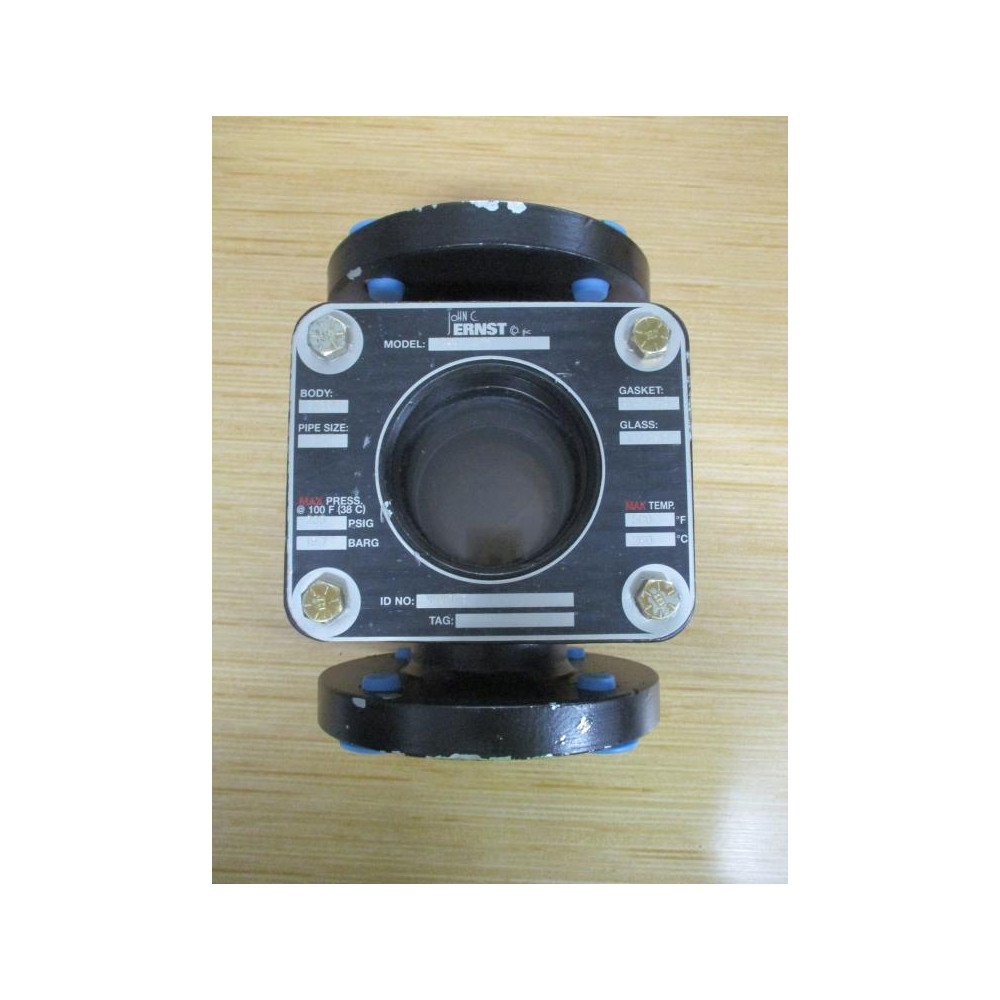 John C. Ernst 200 2.50 Flanged Sight Flow Indicator 200-2.50 - New No Box