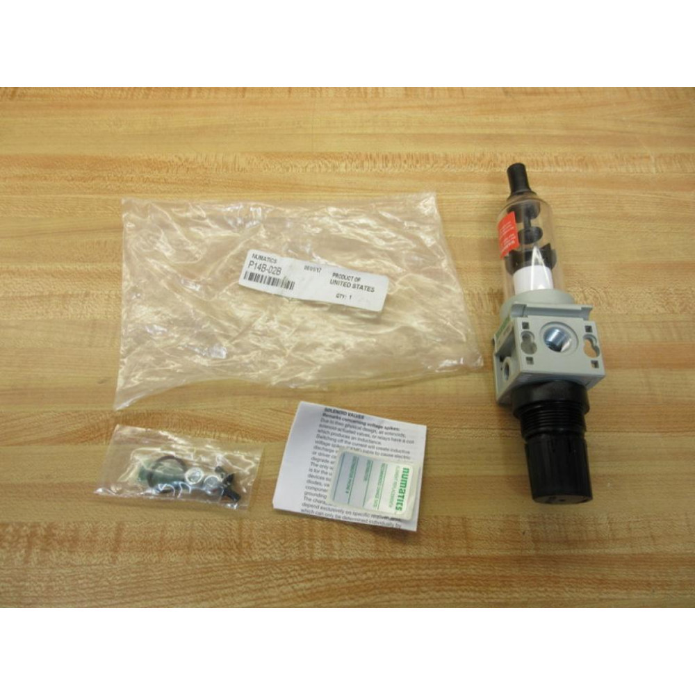 Asco Numatics P14B-02B Pneumatic Filter Regulator P14B02B