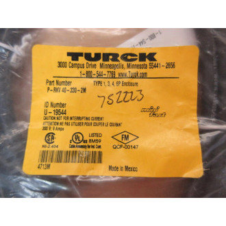 Turck P-RKV 40-330-2M Cordset P-RKV403302M