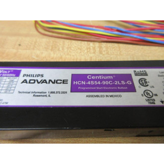 Philips Advance HCN-4S54-90C-2LSG Centium Ballast HCN4S5490C2LSG - New No Box