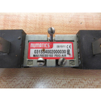 Numatics 031SS4002000030 Solenoid Valve - Used