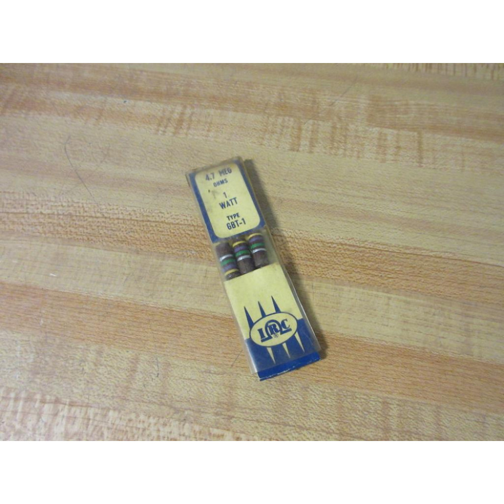 IRC GBT-1 Carbon Resistor GBT1 (Pack of 3)