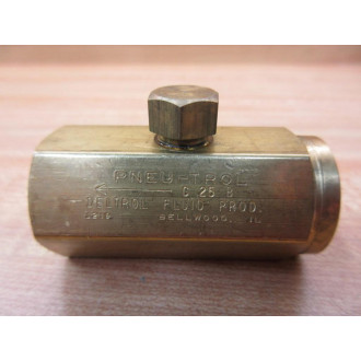Deltrol C25B Check Valve