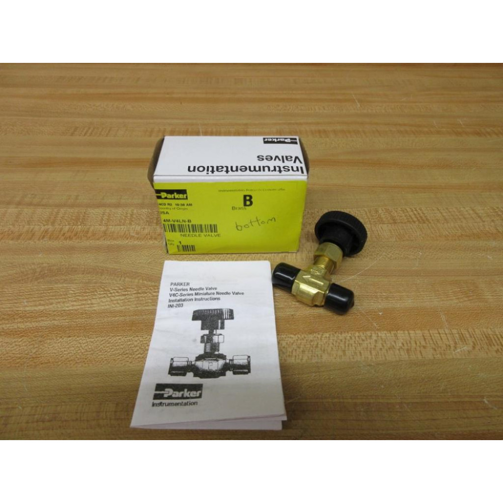 Parker 4M-V4LN-B Needle Valve 4MV4LNB