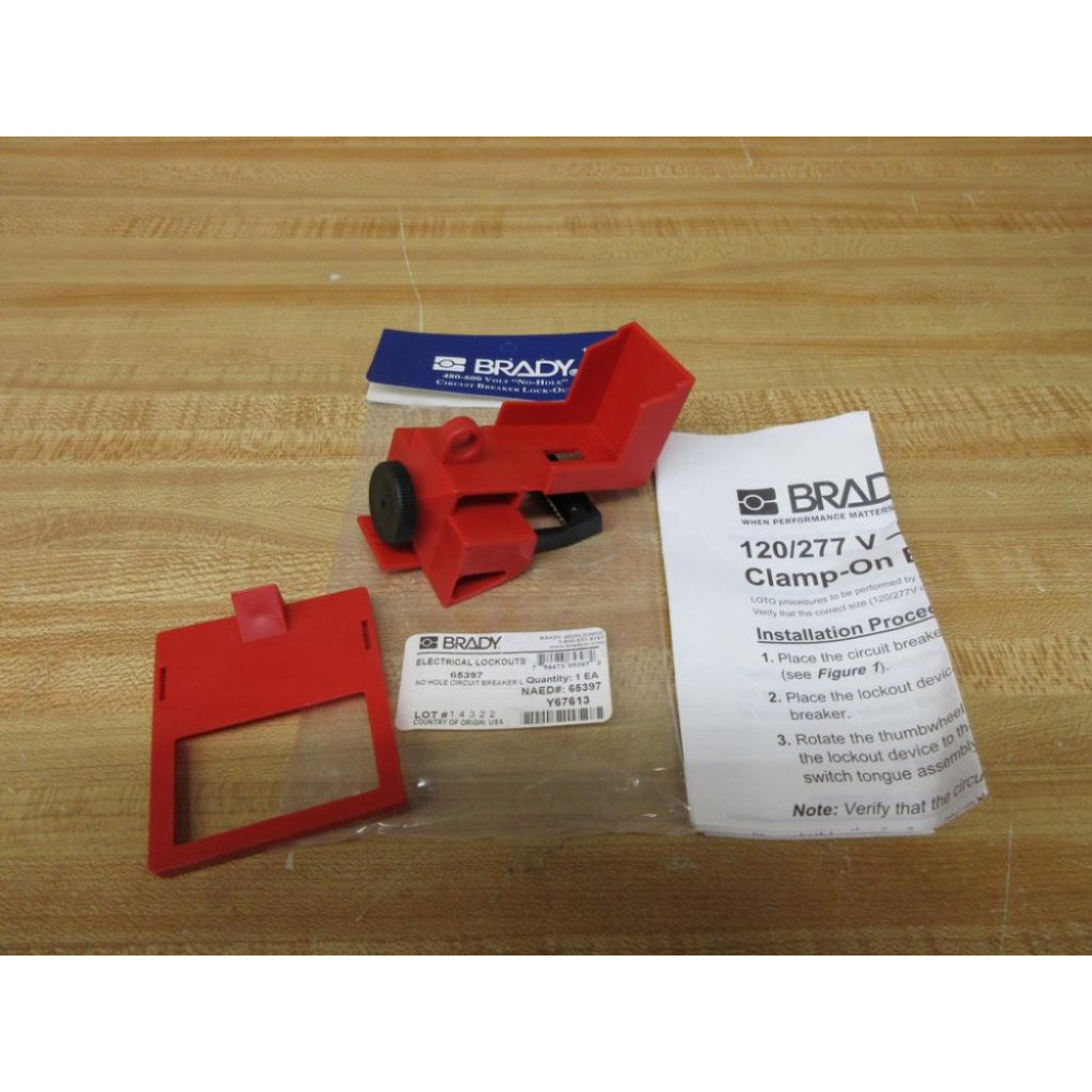 Brady 65397 Circuit Breaker Lockout