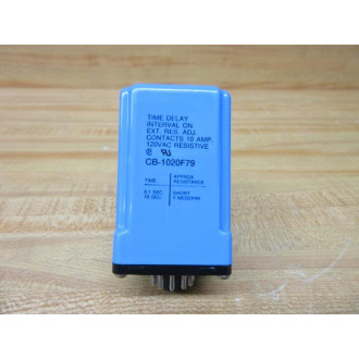 Potter & Brumfield CB-1020F79-120VAC Time Delay Relay CB-1020F79 - Used