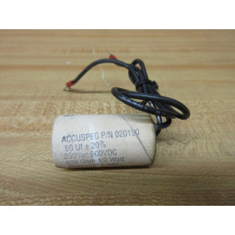 Accuspec 020190 Capacitor 104X122CA-002 - Used