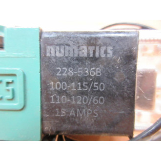 Numatics 11SAD400O000030 Solenoid Valve - Used