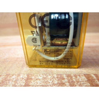 IDEC RR2P-U-DC24V Relay RR2P-U-24VDC - New No Box