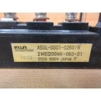 Fuji Electric A50L-0001-0260N Semiconductor A50L00010260N - Used