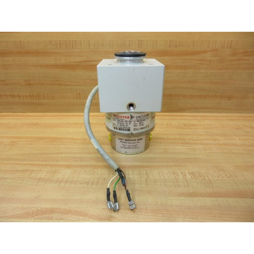 Pfeiffer Vacuum TMH 063-003-002 Drag Pump TMH 063003002 - Used