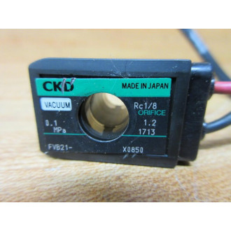 CKD FVB21-X0850 Solenoid Valve Coil - Used
