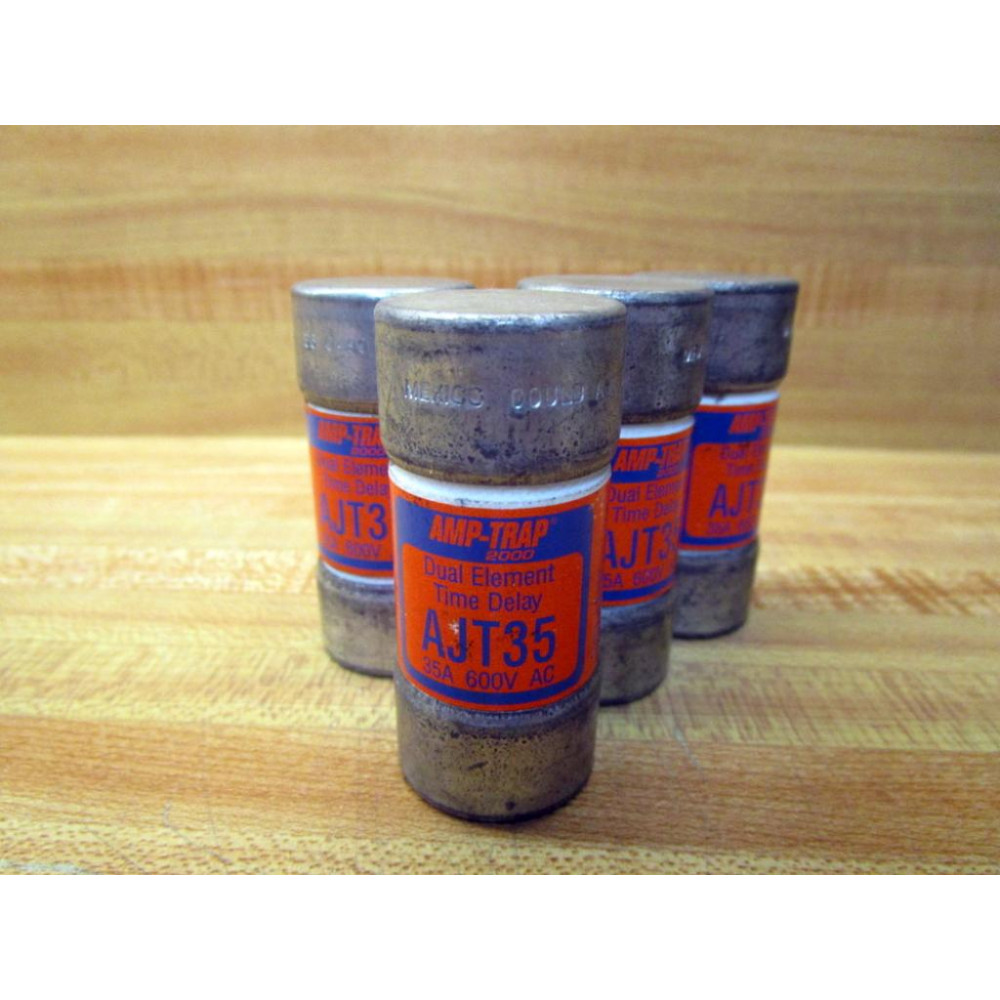 Gould Shawmut Ferraz Mersen AJT35 Fuse Cross Ref 4TAT1 (Pack of 4) - New No Box