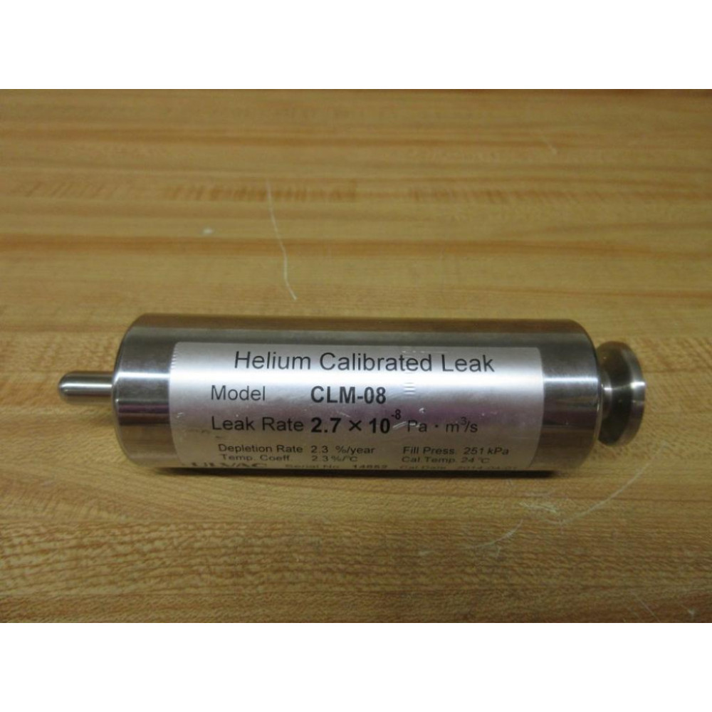 Ulvac CLM-08 Helium Calibrated Leak - Used