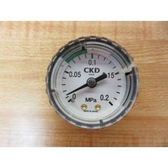 CKD G40D Pressure Gauge Scratched Lens - New No Box