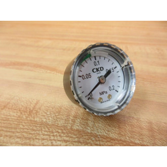 CKD G40D Pressure Gauge Scratched Lens - New No Box