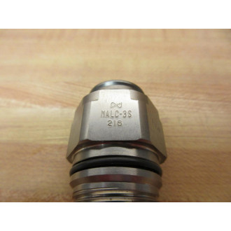 FKM MALC-3S Socket Thread Coupling MALC3S - New No Box