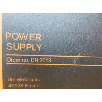 IFM Efector DN2013 Power Supply - Used