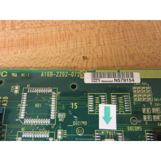 Fanuc A16B-2202-0725 IO Board A16B-2202-072504B - Parts Only