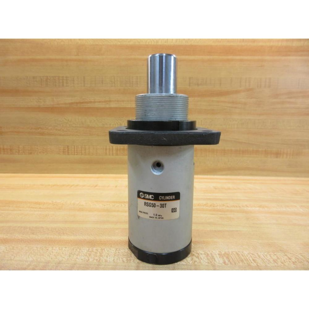 SMC RSG50-30T Pneumatic Cylinder RSG5030T - Used
