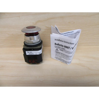 Allen Bradley 800T-FXP16 Push Button Switch W800T-XA - New No Box