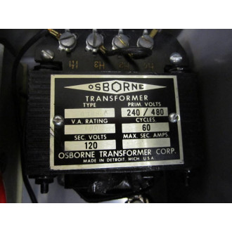 Square D SK-5271-B SK5271B Lighting Transformer With Wiring - Used