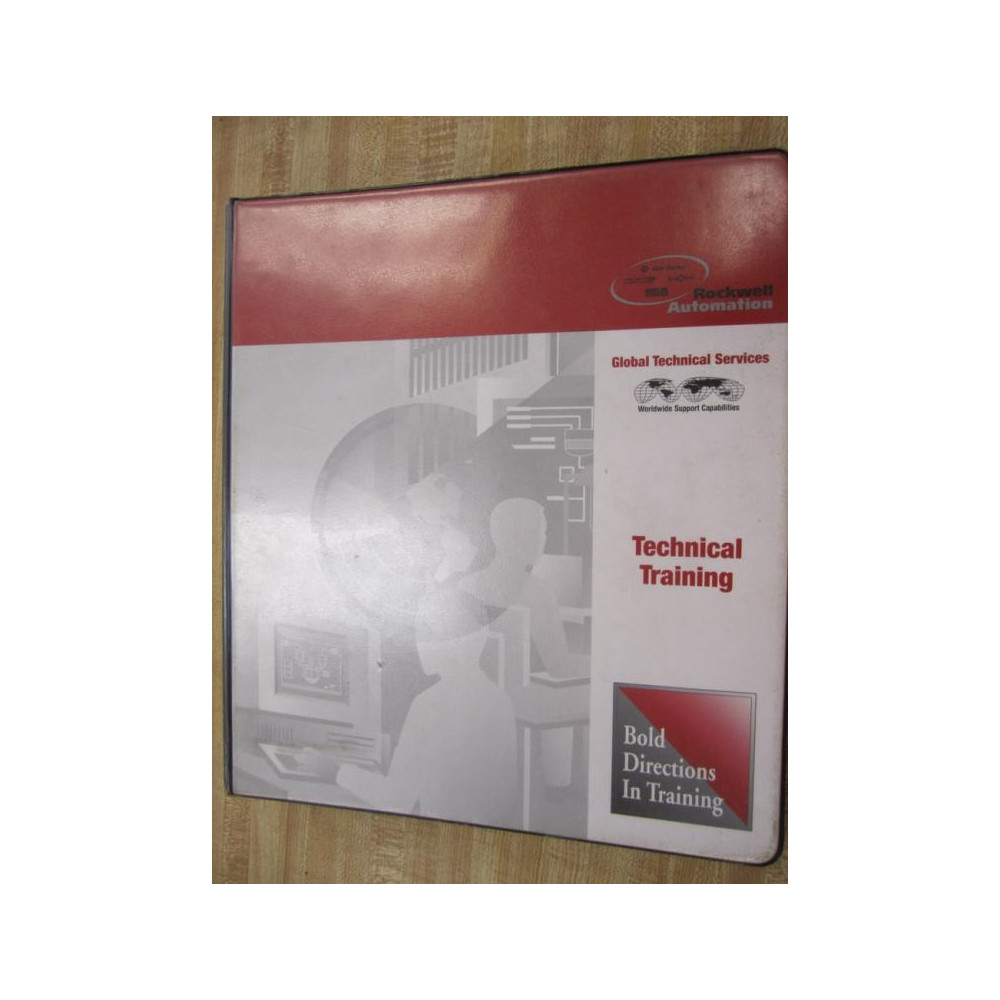 Allen Bradley P-1830-3589 Training Manual P18303589 Missing First Page - Used