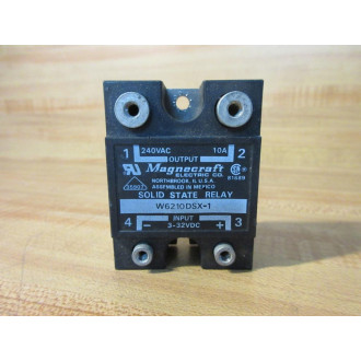 Magnecraft W6210DSX-1 Solid State Relay W6210DSX1 - Used