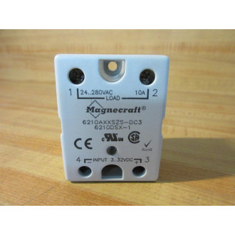 Magnecraft 6210AXXSZS-DC3 Solid State Relay 6210DSX-1