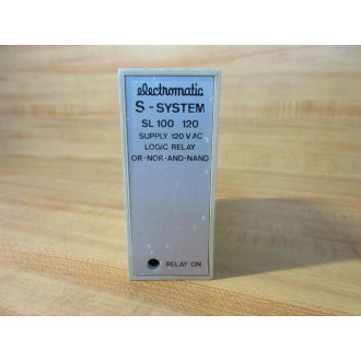 Electromatic SL100-120 Logic Relay SL100120 - Used