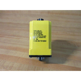 Potter & Brumfield CGB-38-70100M Time Delay Relay CGB3870100M - Used