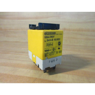 Kuhnke 105A310F-24VB Relay 105A310F-24VDC - Used