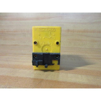 Kuhnke 105A310F-24VB Relay 105A310F-24VDC Cracked Top - Used