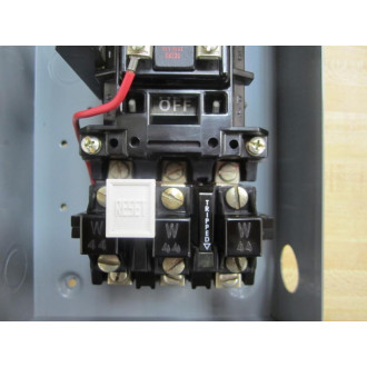 Allen Bradley 509-AAD Enclosure Only 509AAD Series B Size 0 - Used
