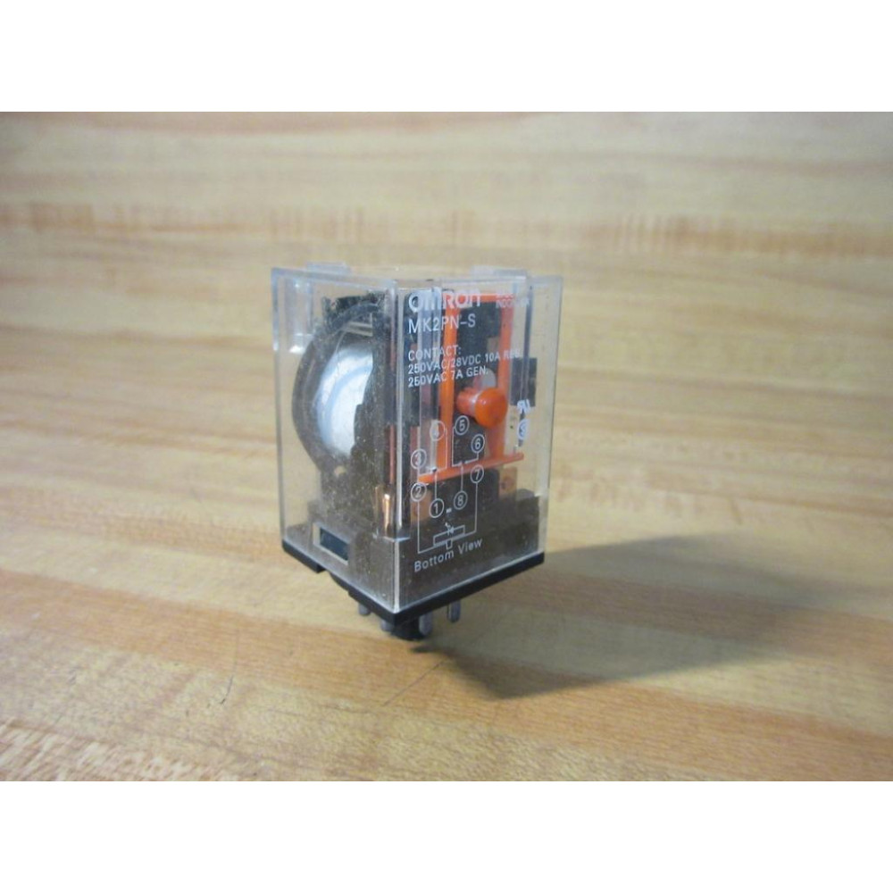 Omron MK2PN-S-120V AC Relay MK2PNS120VAC - Used