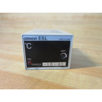 Omron E5L-BX-9 Temperature Controller E5LBX9 - Used