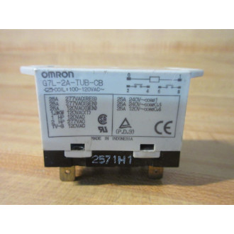 Omron G7L-2A-TUB-CB Power Relay G7L2ATUBCB - Used