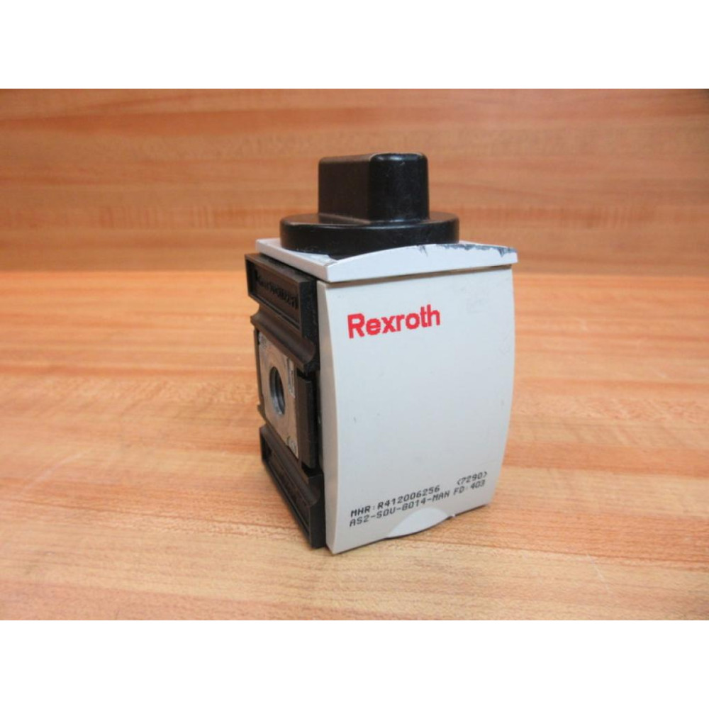Bosch Rexroth AS2-SOV-G014-MAN Pneumatic Valve AS2SOVG014MAN - Used
