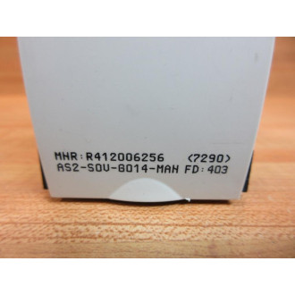 Bosch Rexroth AS2-SOV-G014-MAN Pneumatic Valve AS2SOVG014MAN - Used