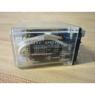 Aromat AP624298 Matsushita Relay HG4-DC24V - Used