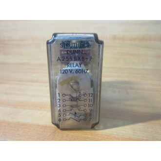 Struthers Dunn A255BXB-P-120V AC Relay A255BXB-P - Used