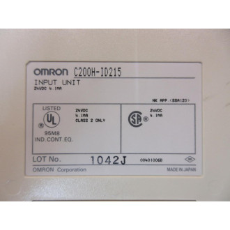 Omron C200H-ID215 Input Unit C200HID215