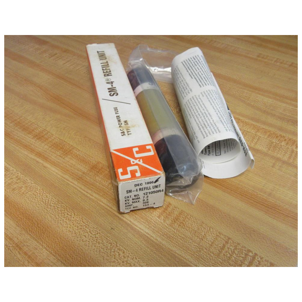 S&C Electric 121050-R4 Fuse Refill Unit M-4