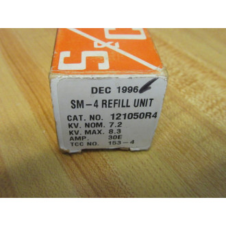 S&C Electric 121050-R4 Fuse Refill Unit M-4