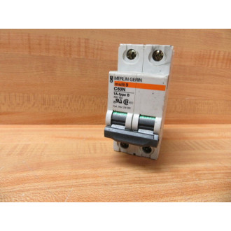 Merlin Gerin 24125 Square D 1A 3P Breaker MG24125 Schneider - Used