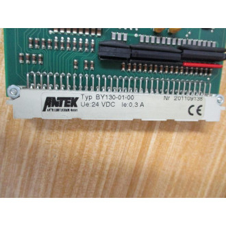 Antek BY130-01-00 PLC Module BY130 WO Front Cover Plate - Used