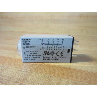 Omron H3Y-4 Timer H3Y4 0-0.5 Seconds - New No Box