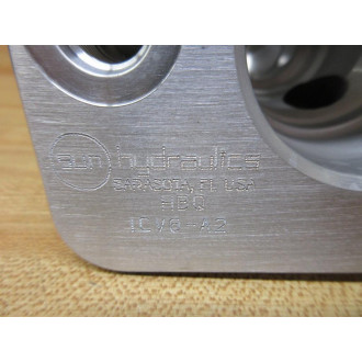 Sun Hydraulics HBQ Sandwich Manifold - New No Box