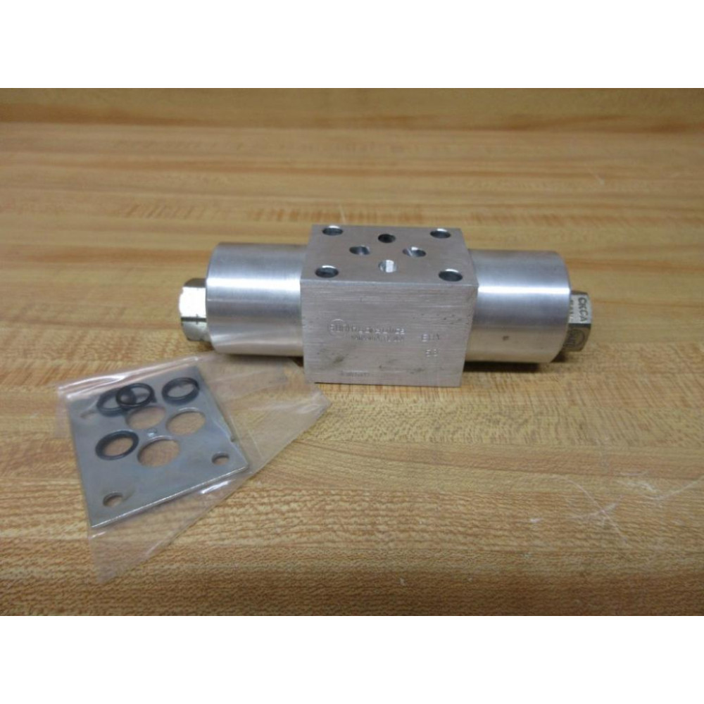 Sun Hydraulics EBY 53 Sandwich Manifold WPlate & O-Rings - New No Box