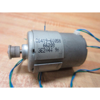 Johnson C6419-60058 Carriage Drive Motor 66209 - Used